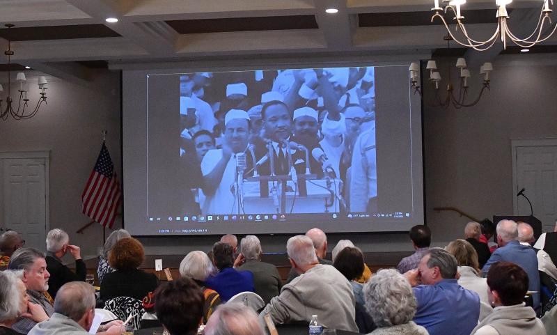 A film about the March on Washington featured the song “Lift Every Voice and Sing.”