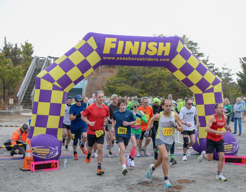 The start of the Shamrock Shuffle. DAVE FREDERICK PHOTOS