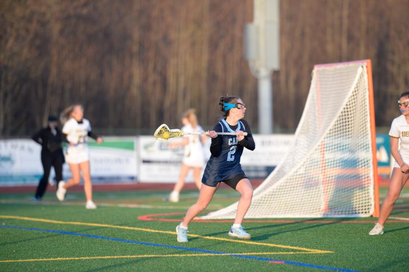 Mackenzie Todd looks for a cutter.