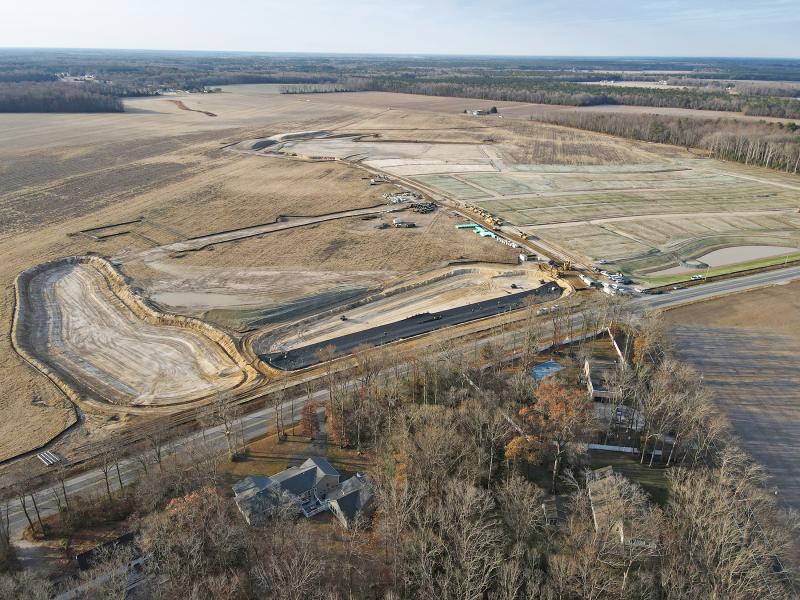 The Granary at Draper Farm development is expected to begin construction of the first of its 10 phases in late June. Currently, 18 lots are planned for building. NICK ROTH PHOTO