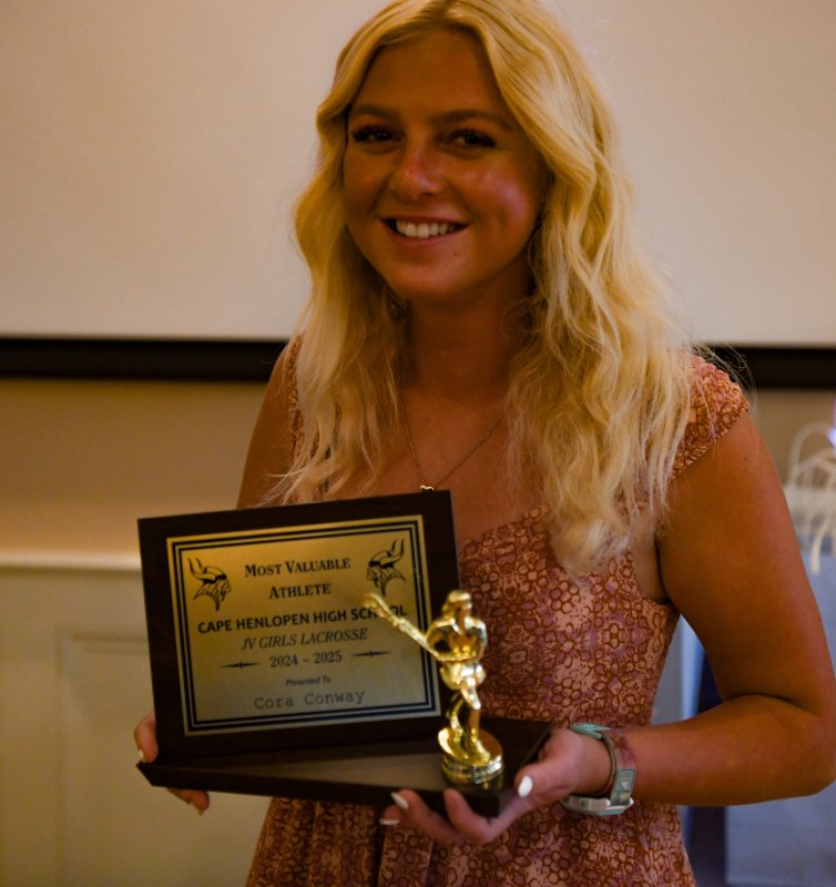 Cora Conway won the Cape JV MVP award.