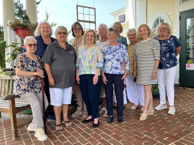 Lunch with a Purpose 2025-26 board members shown are (l-r) Agnes DiPietrantonio, Arlene Hannon, Adele Jones, Joan Millard, Carolyn Cicio, Susan Rivers, Ruth Pryor, Helen Phillips, Cheryl Mitchell, Susan Bowser and Joanne Harrigan. SUBMITTED PHOTO