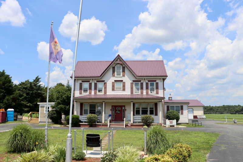 The men’s shelter at Home of the Brave is an old farmhouse that was renovated in 1996. The home is undergoing major updates, including painting, new flooring and a new septic system. The shelter can house up to 15 veterans at any one time. The renovations were made possible by a grant from Crystal Trust.