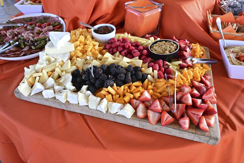 Delicious food is just one perk of the party.