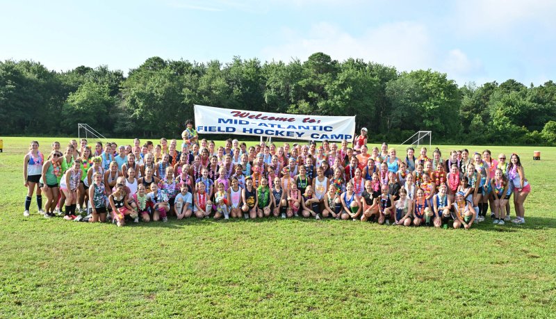 The Mid-Atlantic Field Hockey Camp’s final two sessions were held July 13-24 at Cape Henlopen State Park in Lewes. DAN COOK PHOTOS