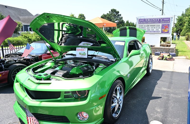 This 2011 Chevy Camaro V8 is owned by Johnny Morris.