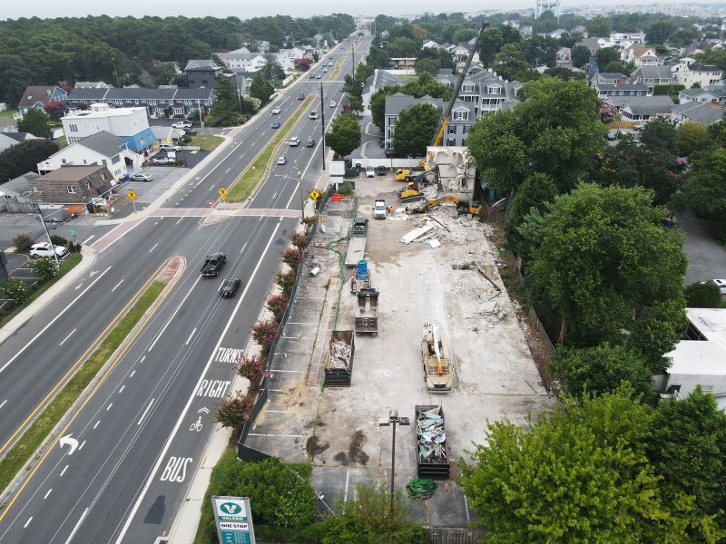 The nearly vacant property is located on the south side of Route 1 in the Forgotten Mile near Dewey Beach.
