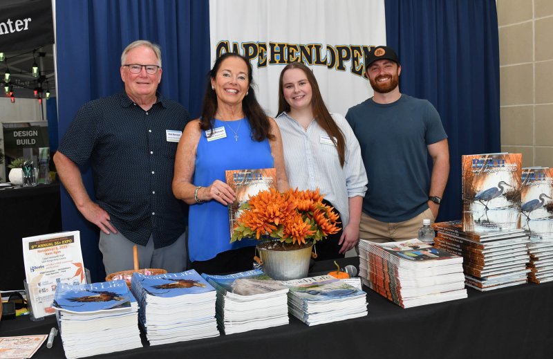 Delaware Resorts Expo staff are (l-r) Bob, Kathy, Christina and Luke Benson.