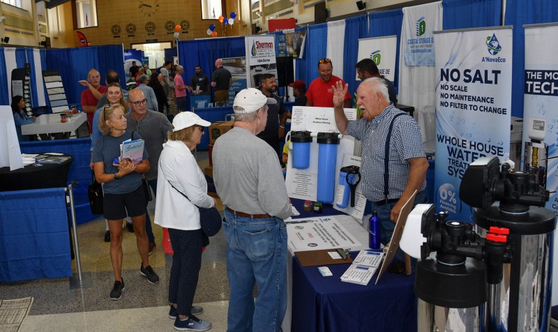 Nearly 1,000 visitors attended the eighth annual Fall Home Expo at Cape Henlopen High School.