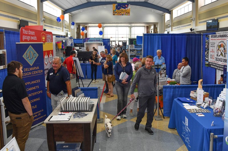 Nearly 1,000 visitors attended the eighth annual Fall Home Expo at Cape Henlopen High School. DAN COOK PHOTOS