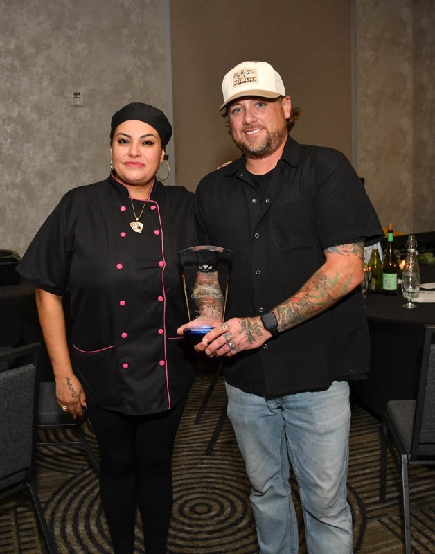 Best overall presentation went to Nancy James and Jason Dietterick from Fins.