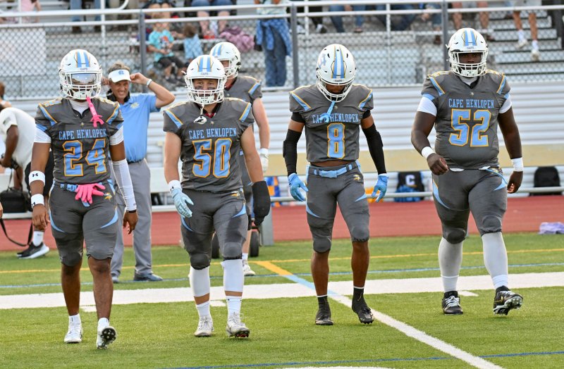 Cape captains are (l-r) Del Richards, Robbie Payton, Ty Handy and Tremaine Batson.