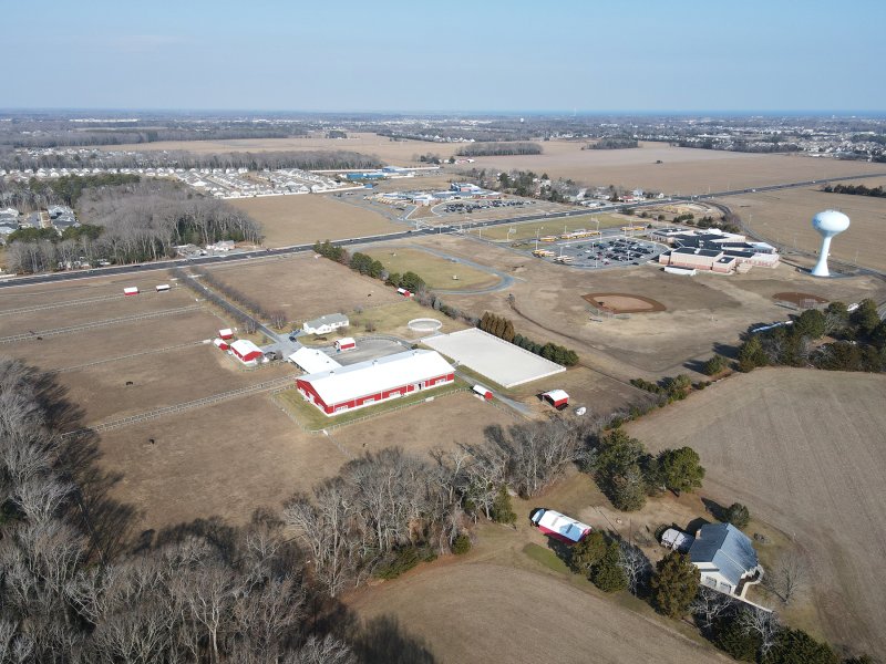 The Belmead Farm LLC project needs a change in zoning for the 30-acre parcel on Route 24 from AR-1, agricultural-residential, to C-4, planned commercial. The property is nearly a third of a mile southwest of Mulberry Knoll Road. NICK ROTH PHOTO