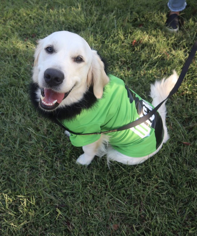 Rosie shows off her “Wicked” outfit.
