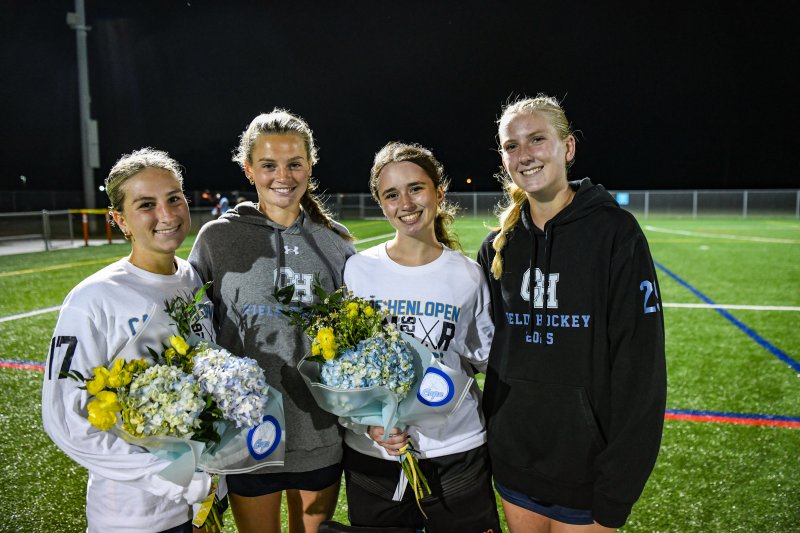 Cape’s last line of defense is (l-r) Regan Best, Ally Diehl, Izzy Mekulski and Ellen Ramsey.