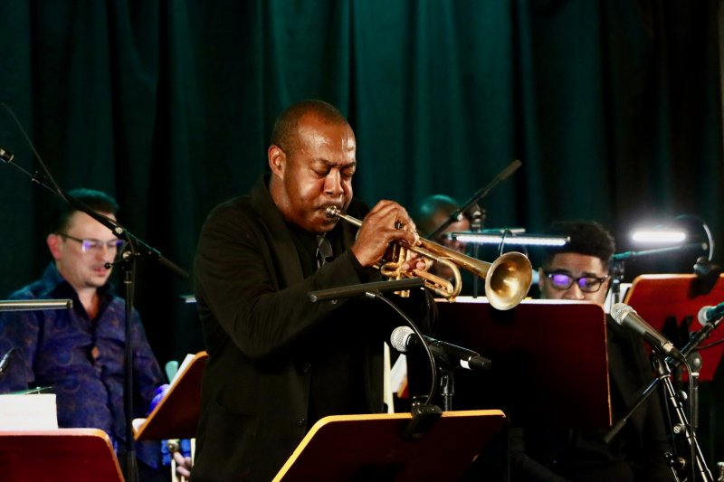 Thad Wilson on the trumpet.