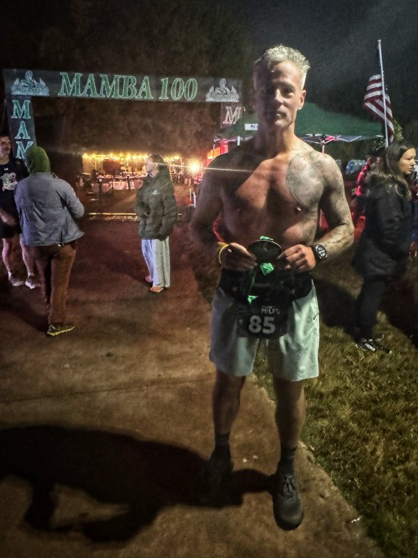 Jason Langley completed the Mamba 100 in 22 hours and 30 minutes Nov. 7-8 in Memphis, Tenn. SUBMITTED PHOTO