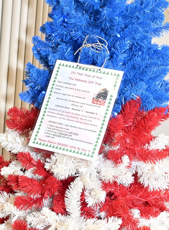 More than 300 hand-picked presents were donated by American Legion members.