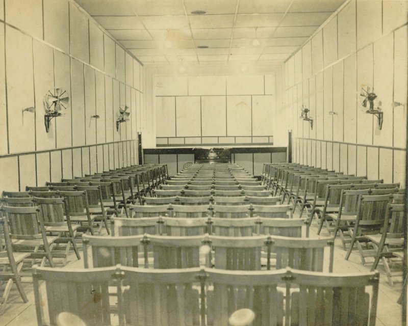 A look inside the theater. SOURCE: REHOBOTH BEACH HISTORICAL SOCIETY AND MUSEUM