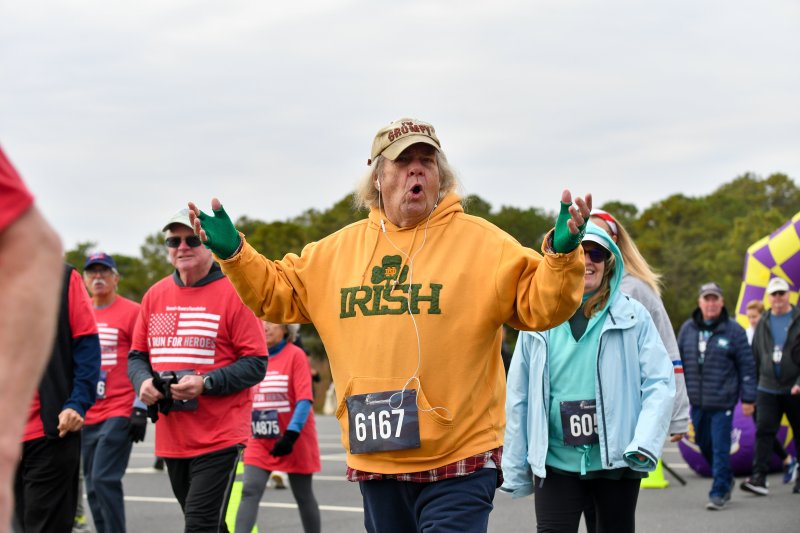 Don Coburn is a real Notre Dame fan.