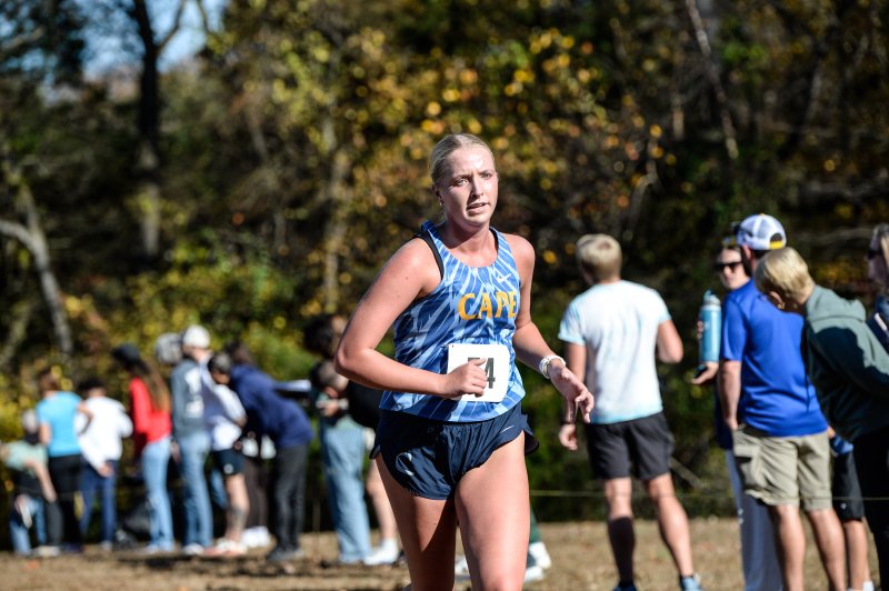 Natalie Schneider of Cape runs to a time of 21:09.
