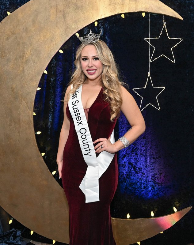 Former Miss Sussex County Rebecca Bristow attended the event.