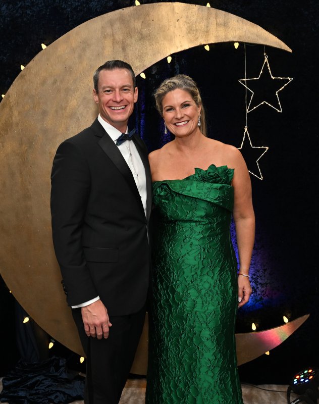Chris and Alice Rausch enjoy the evening.