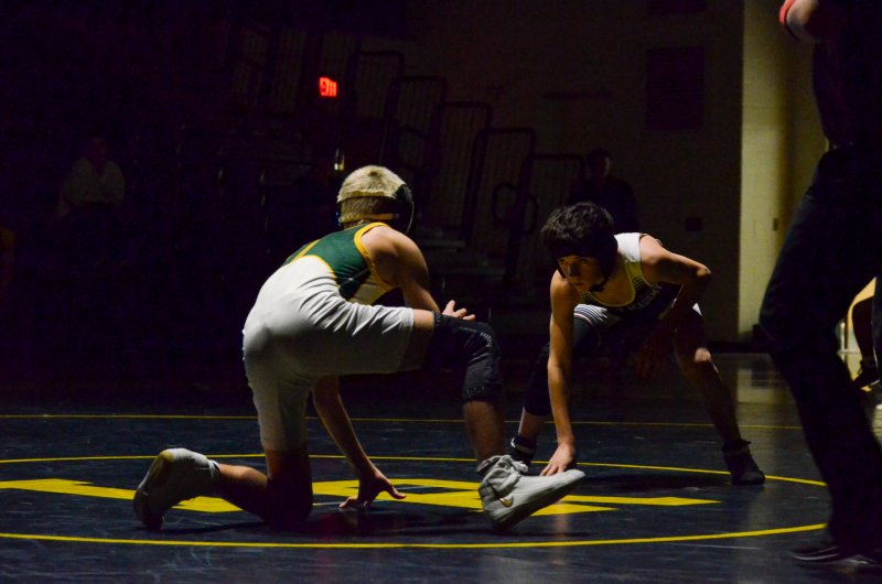 Seahawks freshman Ryan Pena is the first 106-pounder Sussex Academy has had.