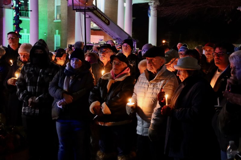 The vigil was a time for the community to come together to pay tribute to Cpl. Matthew T. “Ty” Snook and all Delaware law enforcement officers.