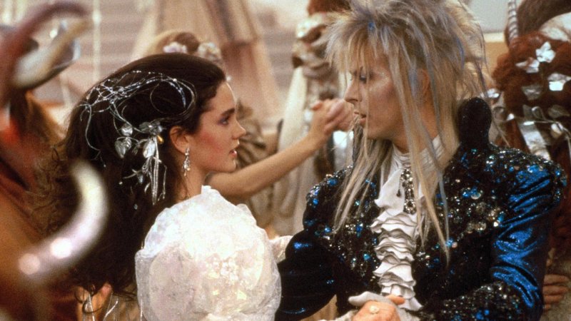 Jennifer Connelly and David Bowie star in “Labyrinth.” SUBMITTED PHOTO