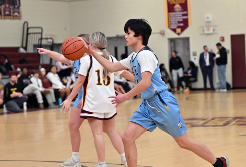 Cape senior Ronald LeRoy drives to the basket.