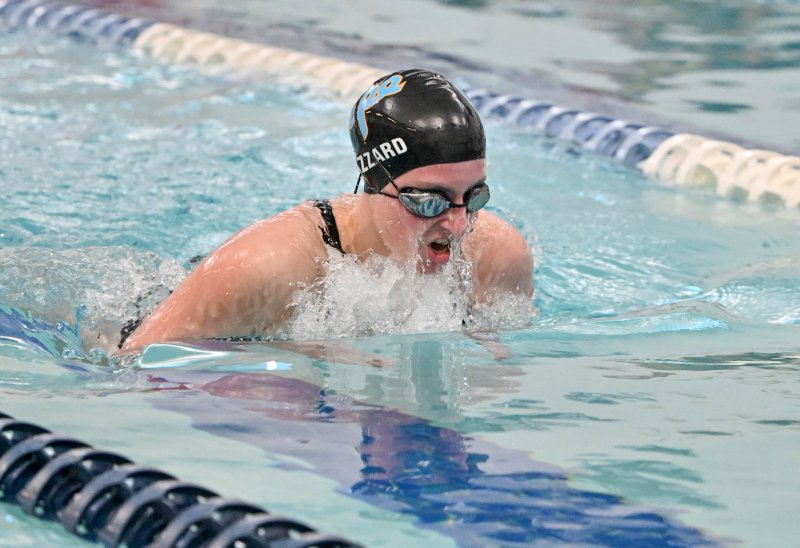 Cape junior Hayden Hazzard wins the individual medley with a 2:41.55 time.