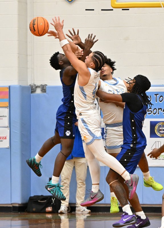 Play gets physical in the first half.