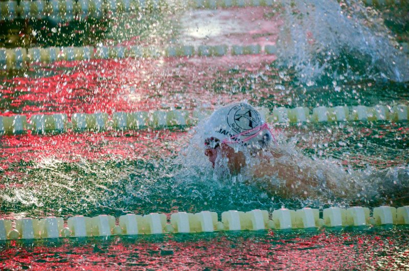 Sussex Academy sophomore Gretchen Maughan’s 1:02.64 was the fastest butterfly time.