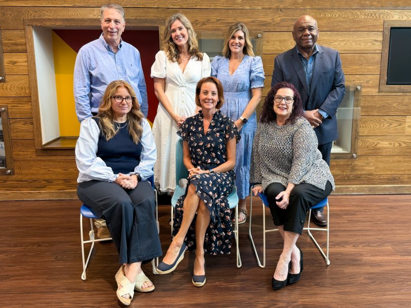 Cape Henlopen School District Board of Education members shown are in back (l-r) Jason Bradley, Julie Derrick, Jessica Tyndall and Bill Collick. In front are Patty Maull; Dr. Alison Myers, president; and Dr. Janis Hanwell, vice president. SUBMITTED PHOTO