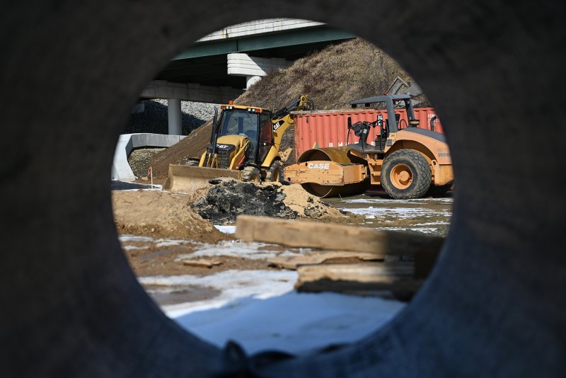 Work continues on the Minos Conaway Road project in Nassau north of Five Points.