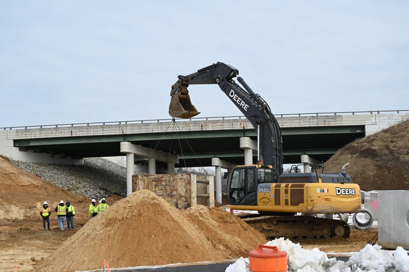 Crews are hard at work Feb. 6.