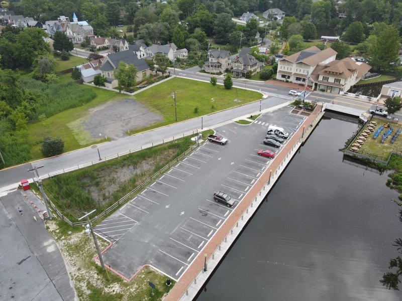 Milton officials are hopeful that they can award a bid for a new parking lot at the corner of Union and Magnolia streets next to the Lydia Cannon Museum. The town is leasing the land from the Milton Historical Society. NICK ROTH PHOTO
