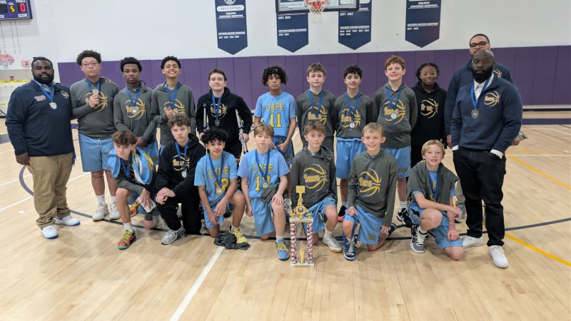 The Beacon boys’ basketball team claimed second place in its bracket.