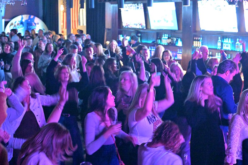 Hundreds of supporters enjoy a prior Cape Henlopen Educational Foundation Winter Jam at the Rusty Rudder, with headliner Blue Label Band providing live entertainment. FILE PHOTO