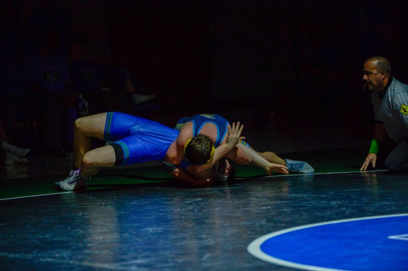 Yusuf Smith gets back points over Maddox Shupe.