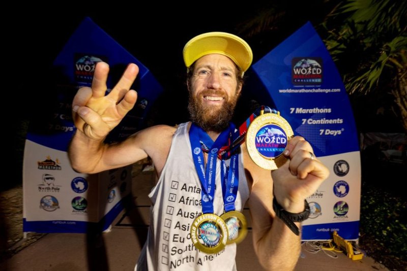 Local ultra-marathoner Mike Wardian recently won the World Marathon Challenge for the third time. KYLE LAFERRIERE PHOTOS