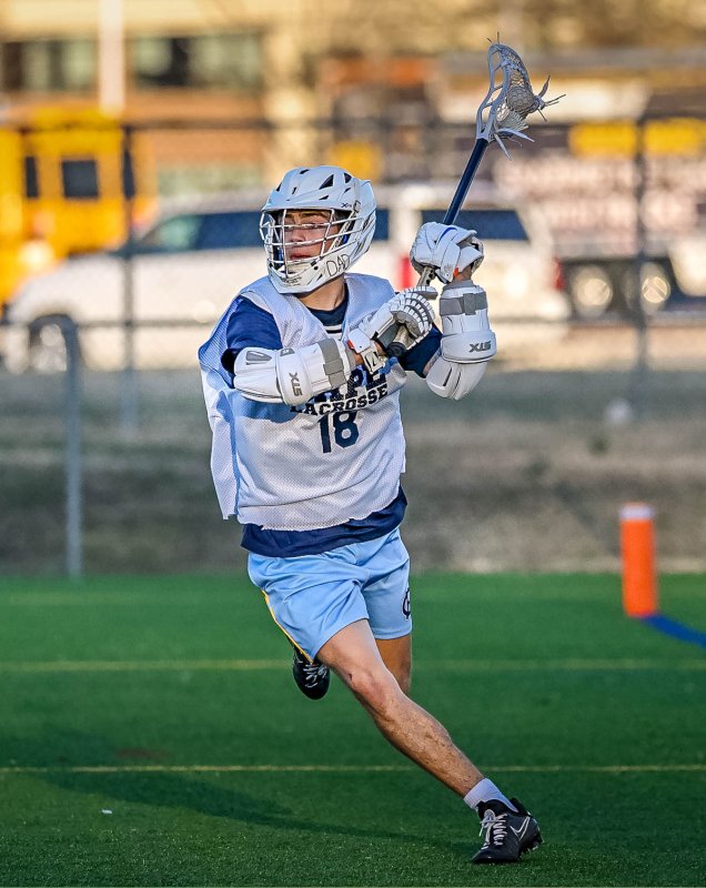 Cape’s Grant Conway prepares to go to goal.