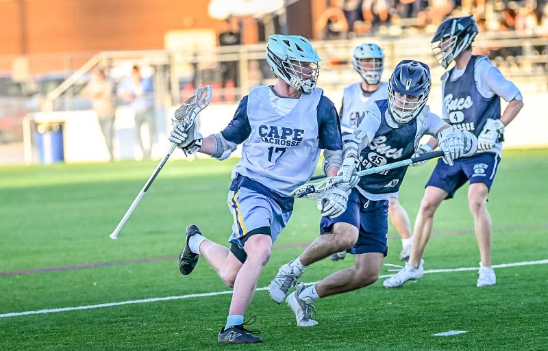 Cape senior Brenner Short scored two goals in the scrimmage.