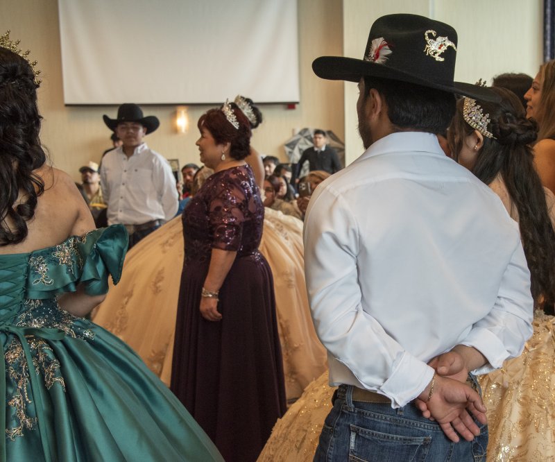 Irene Cordoba is honored for her delayed Quinceañera.
