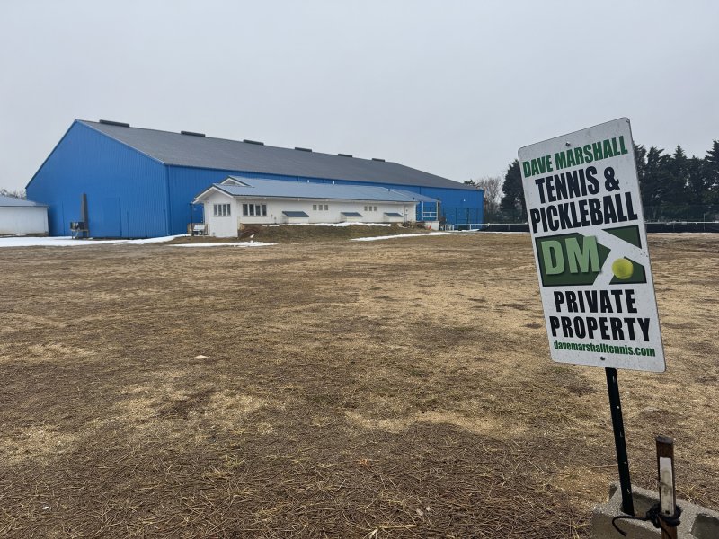 Dave Marshall Tennis & Pickleball outside Lewes was awarded $1 million to expand its facility from 12 to 18 courts. NICK ROTH PHOTOS