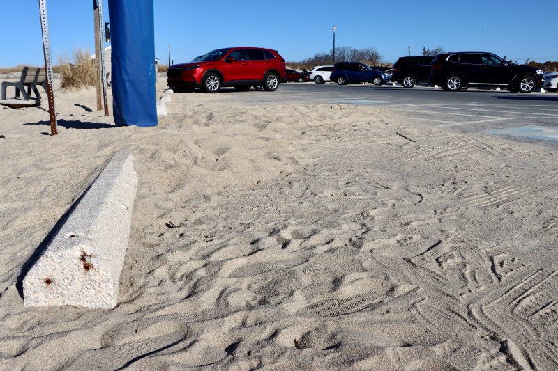 Ellen Lorraine McCabe, Lewes city manager, said the sand is blocking parking spaces and impeding traffic flow in the beach parking lots. She said the project will cost the city $100,000 for equipment rental.