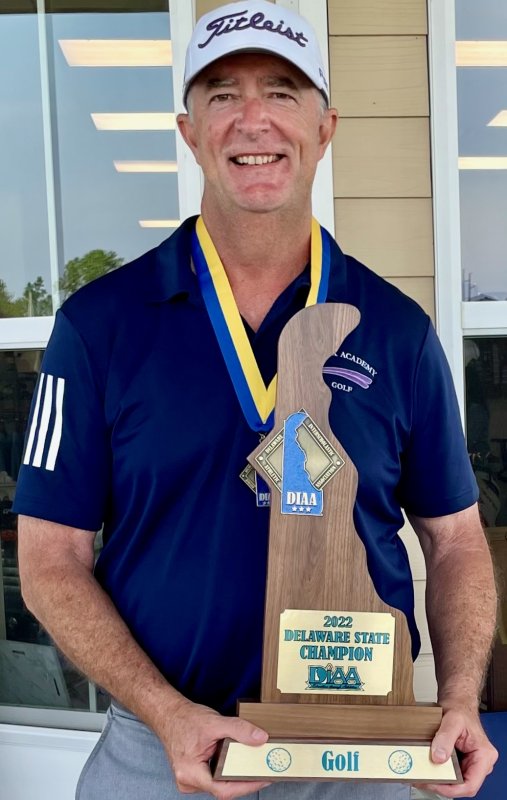 Doug Grove completed four highly successful years as the head golf coach for Sussex Academy, including the school’s first state championship in 2022.