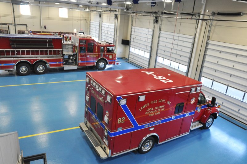 Sussex County has unveiled a plan to help fire departments replace ambulances on a rotating schedule. NICK ROTH PHOTO