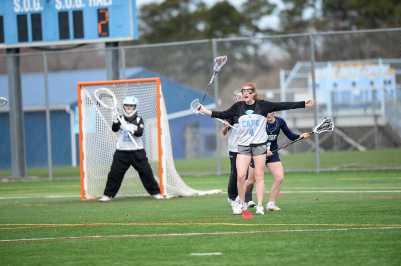 Madison Mark takes charge of the defense.
